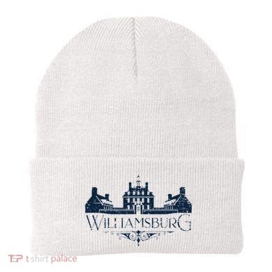 Colonial Williamsburg Virginia Vintage Distressed Style Beanie