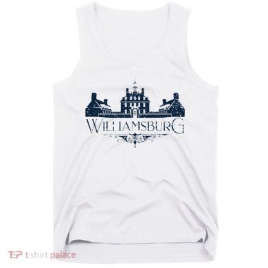 Colonial Williamsburg Virginia Vintage Distressed Style Tank Top