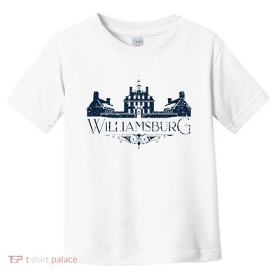 Colonial Williamsburg Virginia Vintage Distressed Style Toddler T-Shirt