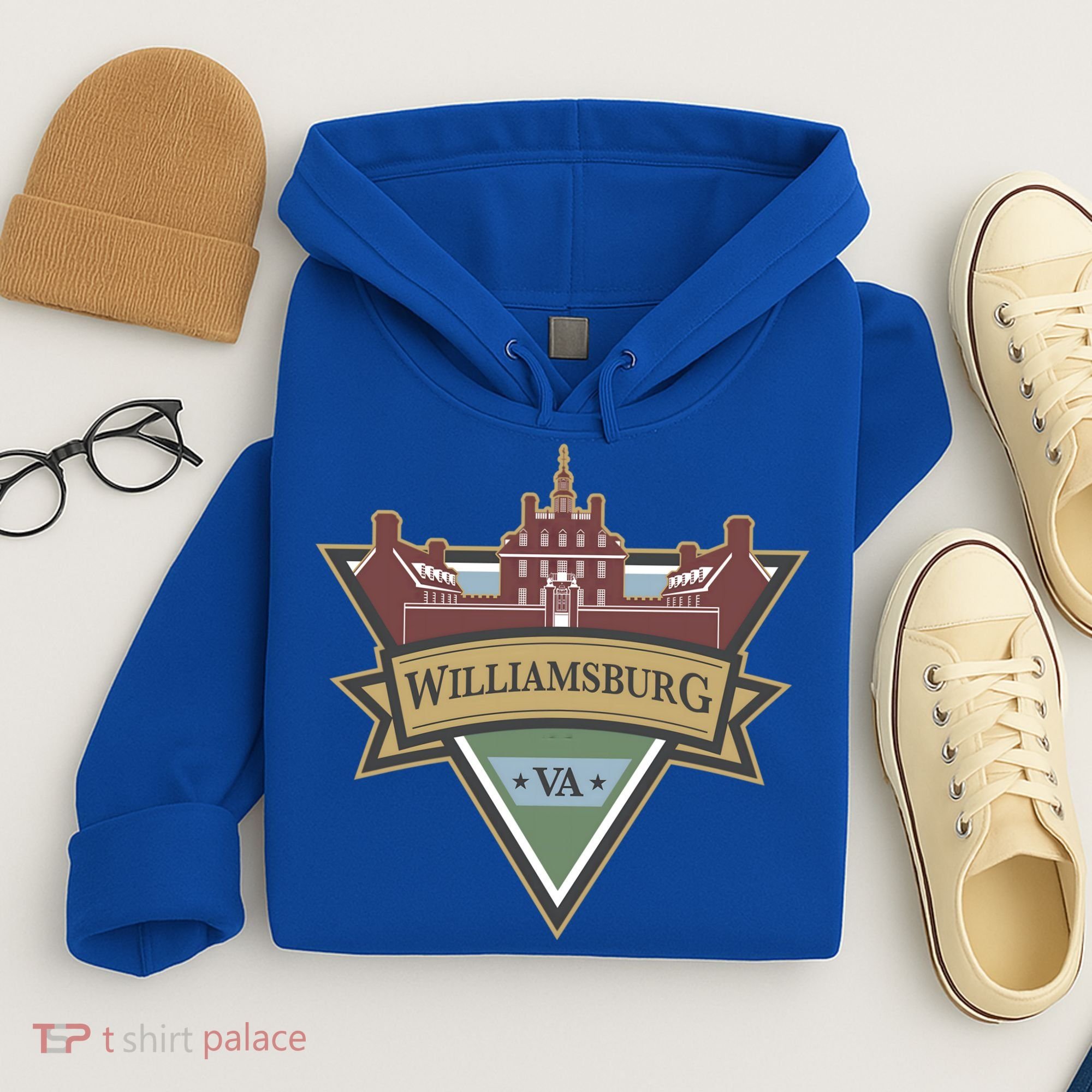 Colonial Williamsburg Va 1632 Cute Gift Hoodie