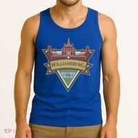 Colonial Williamsburg Va 1632 Cute Gift Tank Top thumb 3