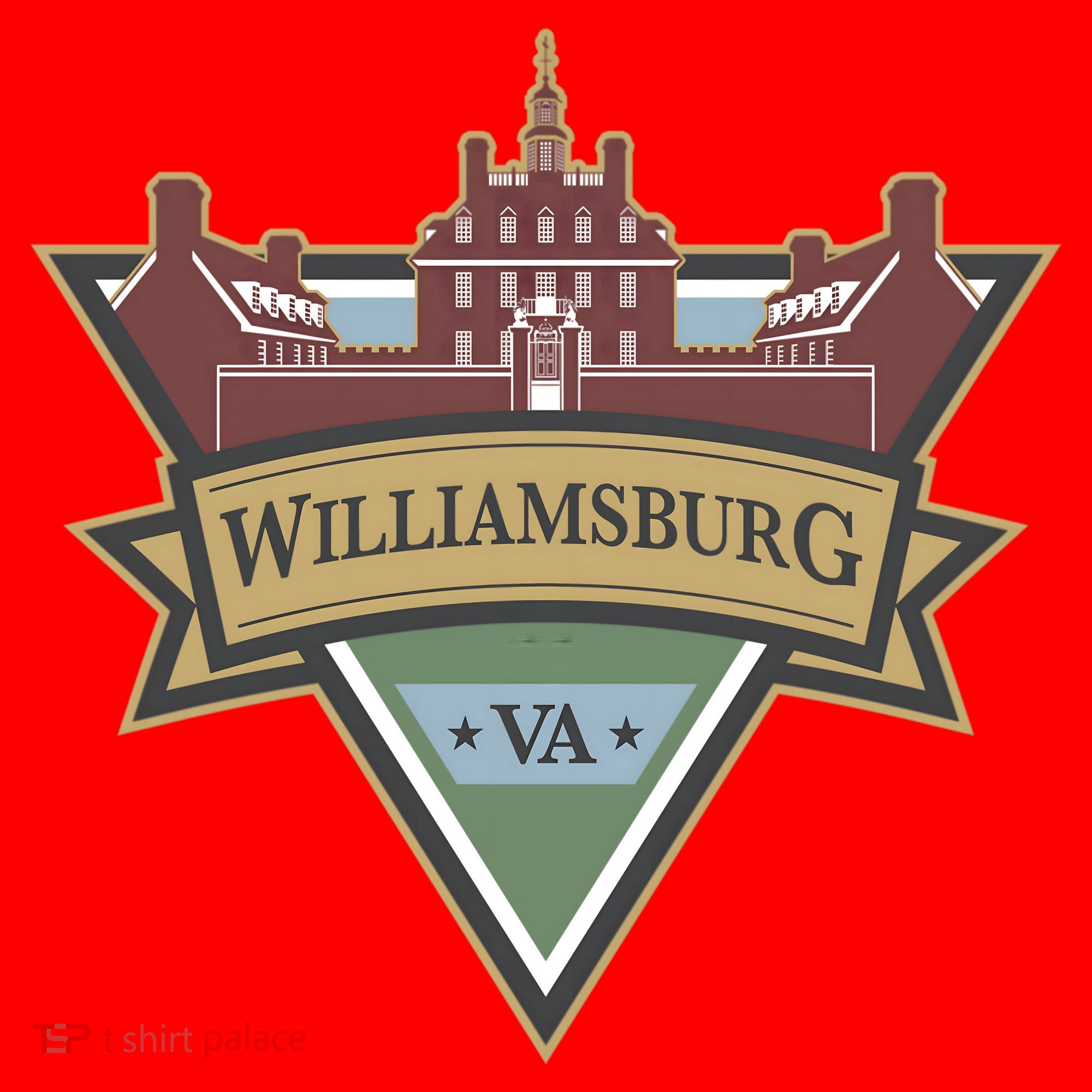 Colonial Williamsburg Va 1632 Cute Gift Santa Hat