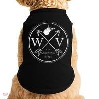 Cute West Virginia WV The Mountain State Doggie Tank thumb 0