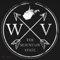 Cute West Virginia WV The Mountain State Apron thumb 3