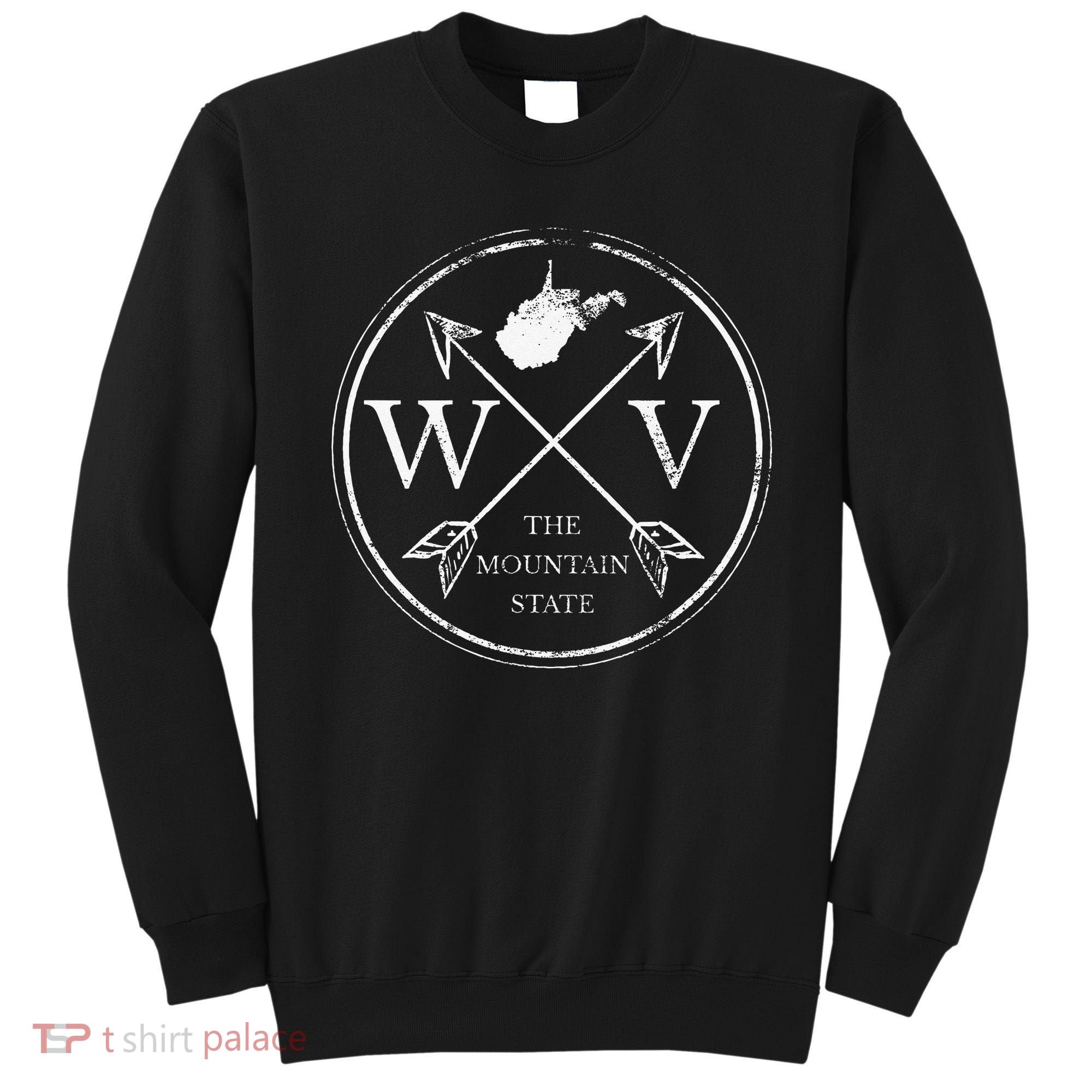 Cute West Virginia WV The Mountain State Sweatshirt