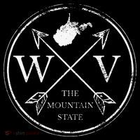 Cute West Virginia WV The Mountain State Women's Hoodie thumb 2