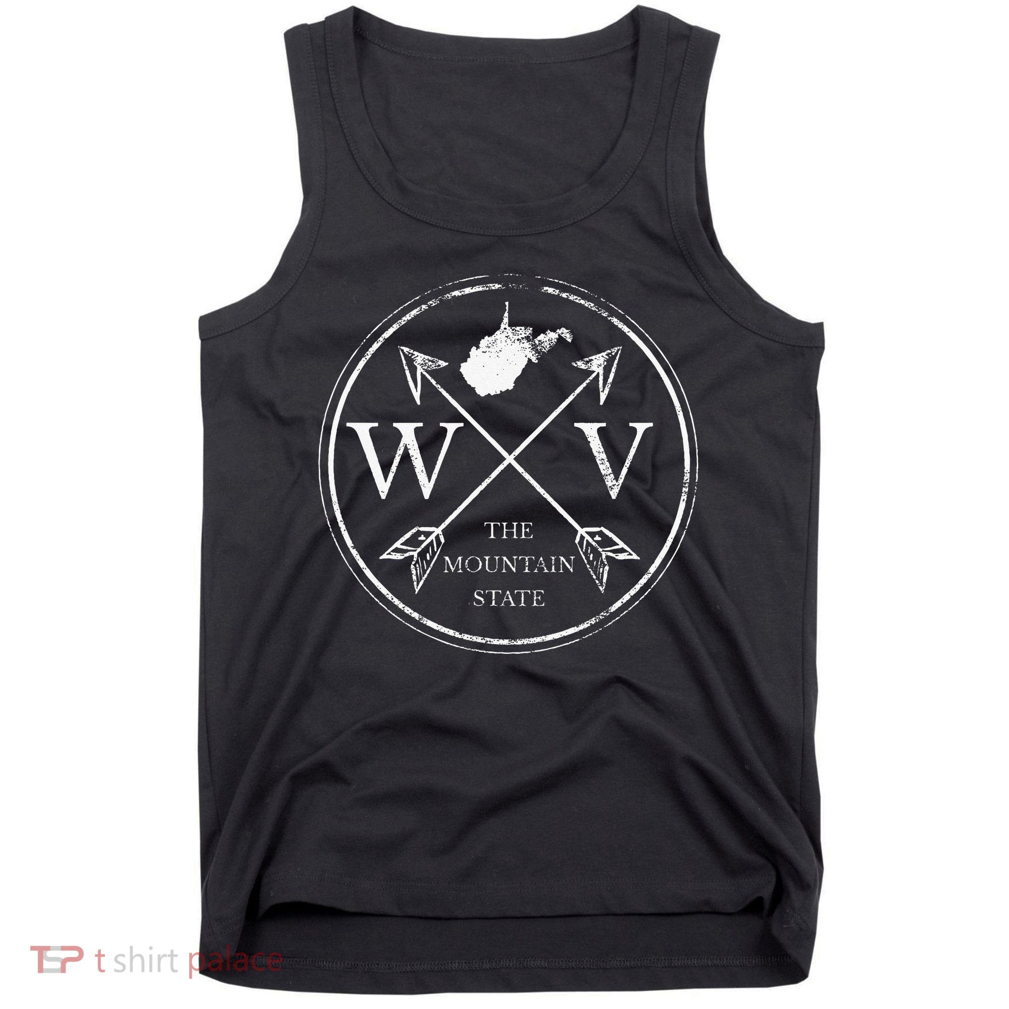 Cute West Virginia WV The Mountain State Tank Top