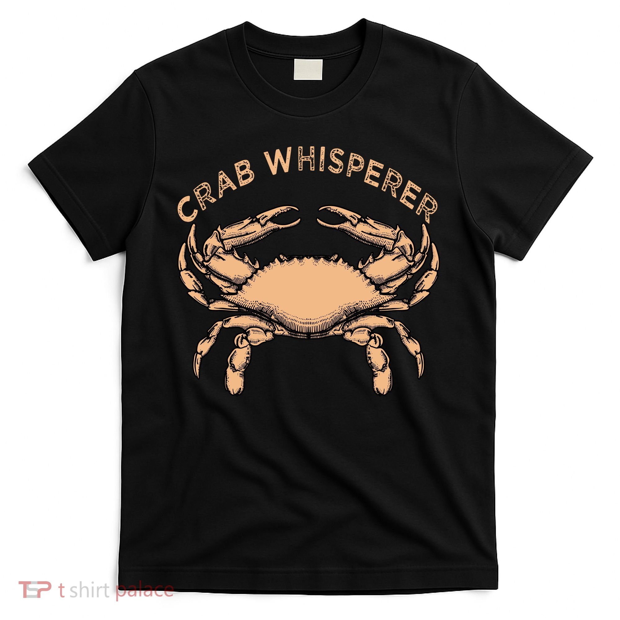 Crab Whisperer Vintage Crabbing Hunting Fishing Crabs T-Shirt