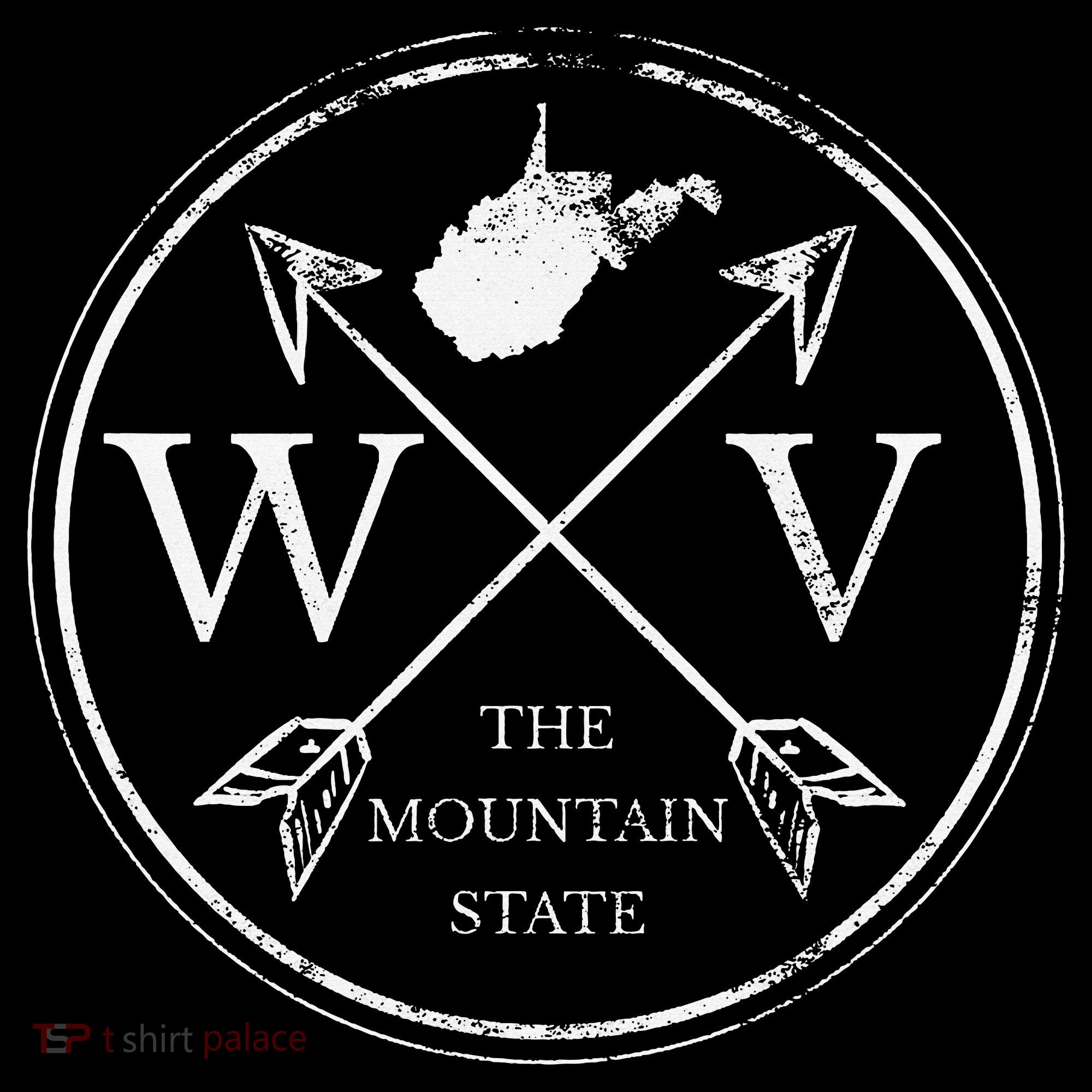 Cute West Virginia Wv The Mountain State Women's Hoodie