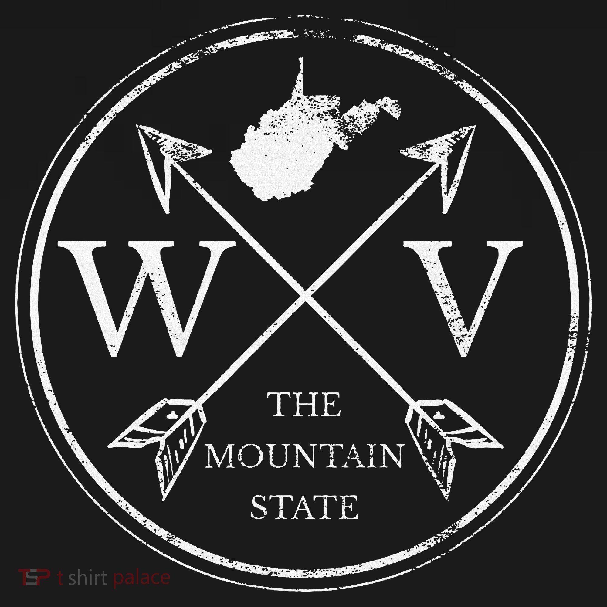 Cute West Virginia Wv The Mountain State Women's Tank Top