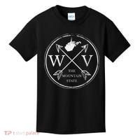 Cute West Virginia Wv The Mountain State Kids T-Shirt thumb 0
