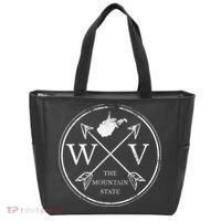 Cute West Virginia Wv The Mountain State Tote Bag thumb 0