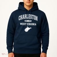 Charleston West Virginia Est. 1794 Varsity Hoodie thumb 2