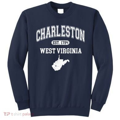 Charleston West Virginia Est. 1794 Varsity Sweatshirt