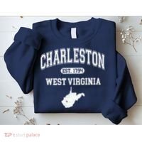 Charleston West Virginia Est. 1794 Varsity Sweatshirt thumb 2