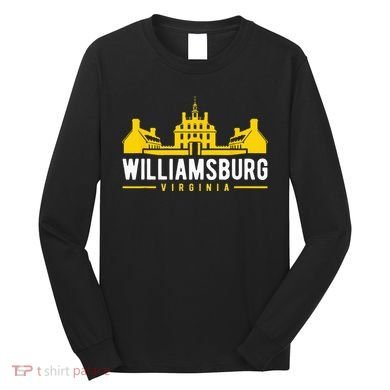 Colonial Williamsburg Virginia Design Long Sleeve Shirt
