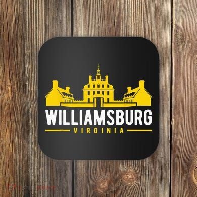Colonial Williamsburg Virginia Design Coaster