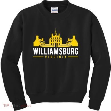 Colonial Williamsburg Virginia Design Kids Sweatshirt