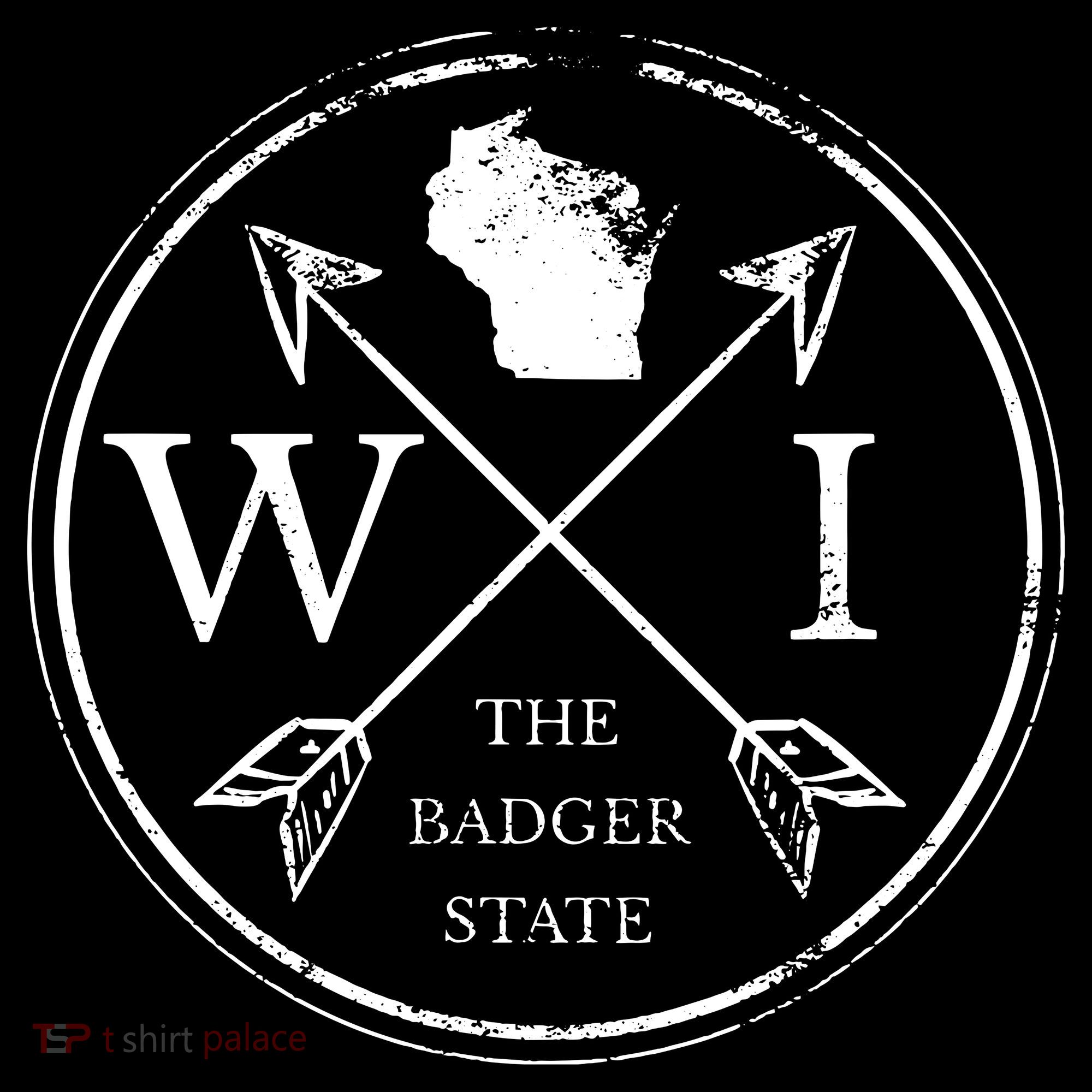 Cute Wisconsin Wi The Badger State Map Wisconsin Sweatshirt