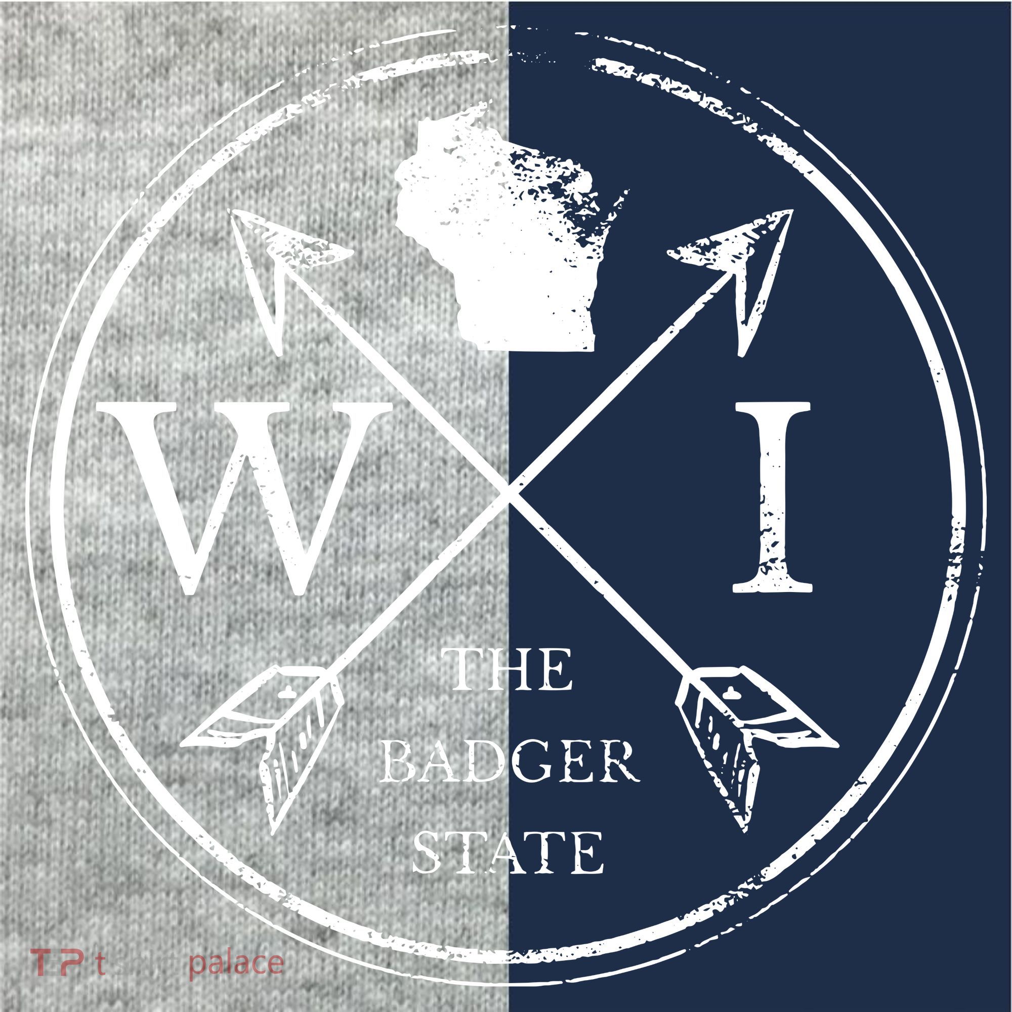 Cute Wisconsin Wi The Badger State Map Wisconsin Kids Colorblock Raglan Jersey