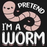 Compost Worms Worm Farmer Worm Lover Pretend I'm A Worm Long Sleeve Shirt thumb 2