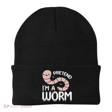 Compost Worms Worm Farmer Worm Lover Pretend I'm A Worm Beanie