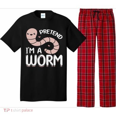 Compost Worms Worm Farmer Worm Lover Pretend I'm A Worm Pajama Set