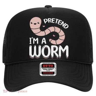 Compost Worms Worm Farmer Worm Lover Pretend I'm A Worm Hat