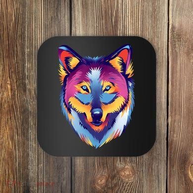 Colorful Wolf Wild Animal Coaster