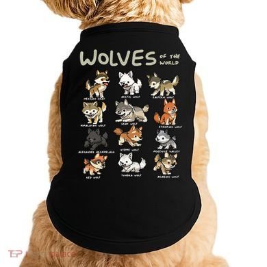 Chibi Wolf Wolves Animals Of The World Wolf Lover Doggie Tank