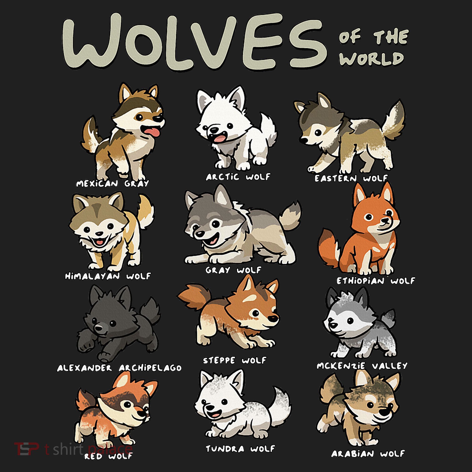 Chibi Wolf Wolves Animals Of The World Wolf Lover Beanie