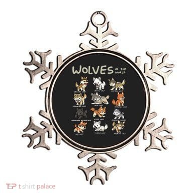 Chibi Wolf Wolves Animals Of The World Wolf Lover Ornament