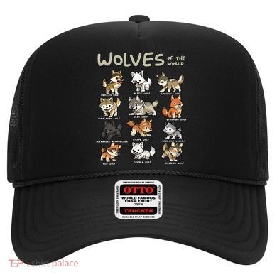 Chibi Wolf Wolves Animals Of The World Wolf Lover Hat