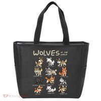 Chibi Wolf Wolves Animals Of The World Wolf Lover Tote Bag thumb 0