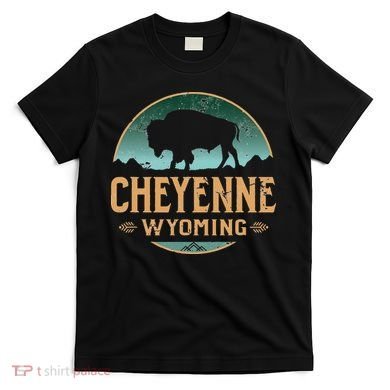 Cheyenne Wyoming WY Buffalo Bison T-Shirt