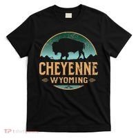 Cheyenne Wyoming WY Buffalo Bison T-Shirt thumb 0