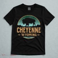 Cheyenne Wyoming WY Buffalo Bison T-Shirt thumb 5