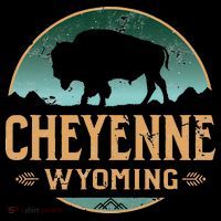 Cheyenne Wyoming WY Buffalo Bison Women's Hoodie thumb 2