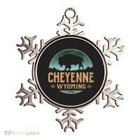 Cheyenne Wyoming WY Buffalo Bison Ornament thumb 0