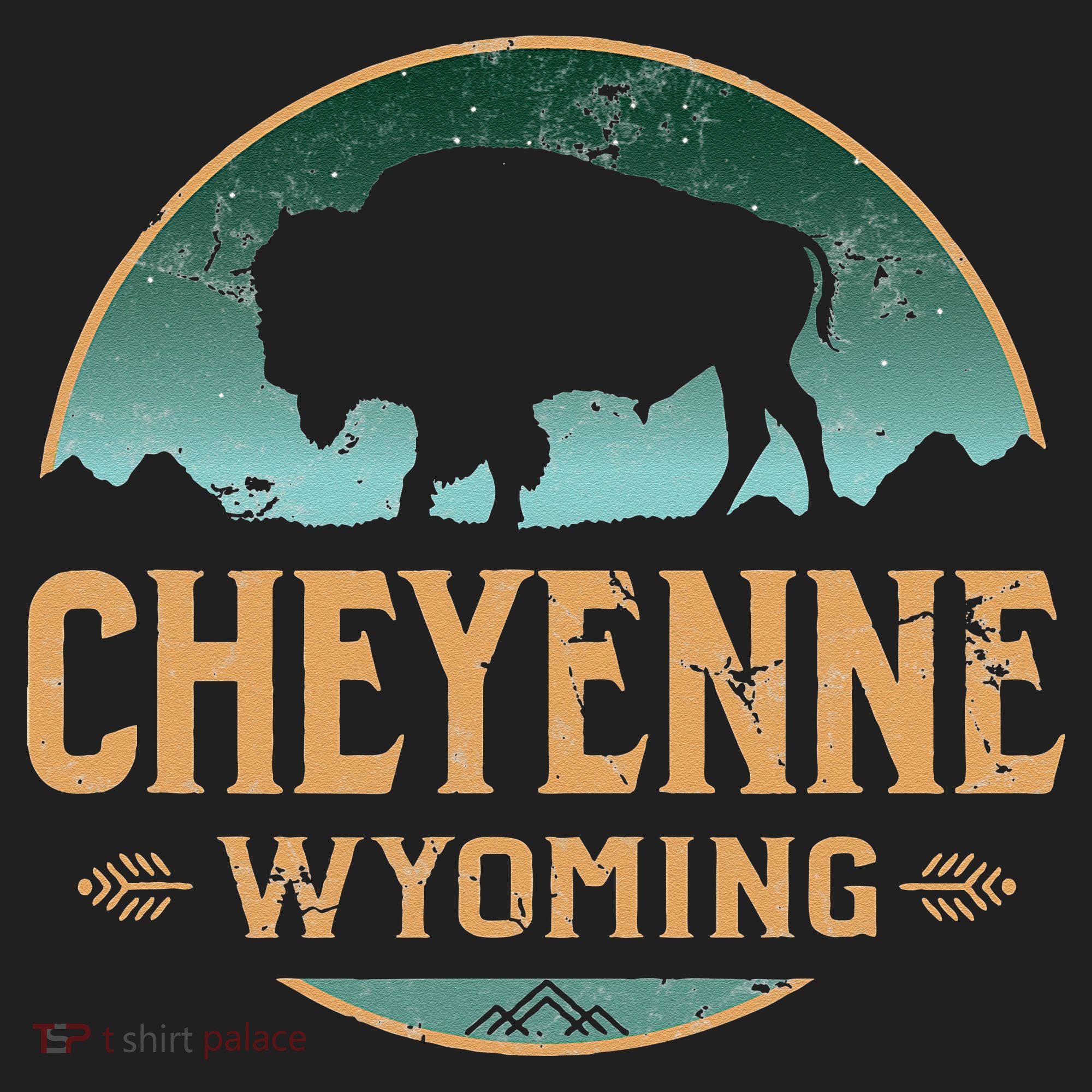 Cheyenne Wyoming WY Buffalo Bison Hat