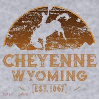 Cheyenne Wyoming WY Rodeo Cowboy Women's Sweatshirt thumb 2