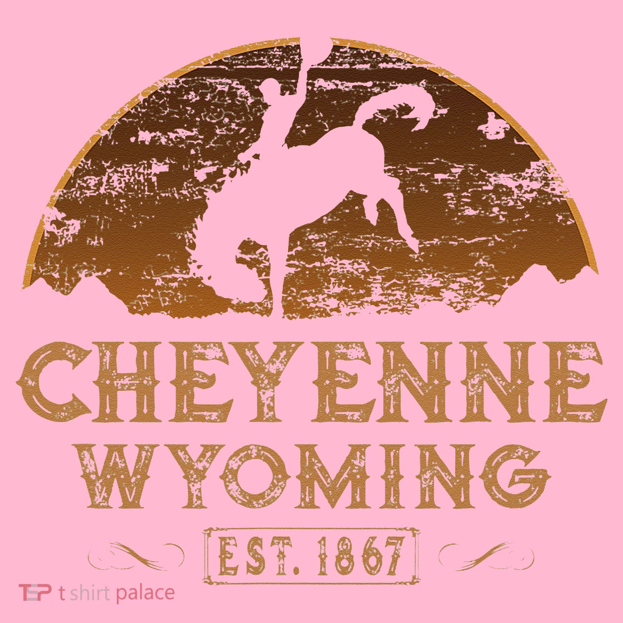 Cheyenne Wyoming WY Rodeo Cowboy Coaster