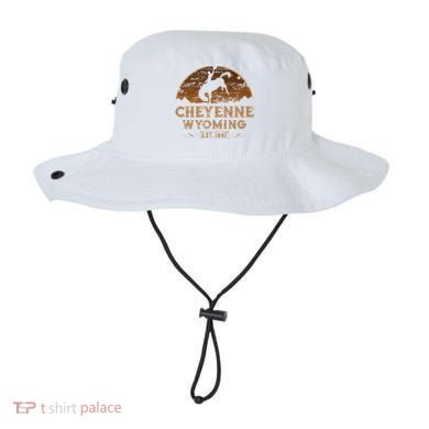 Cheyenne Wyoming WY Rodeo Cowboy Bucket Hat