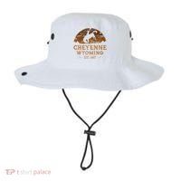 Cheyenne Wyoming WY Rodeo Cowboy Bucket Hat thumb 0
