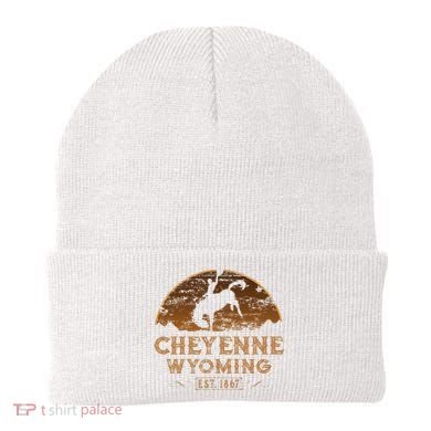 Cheyenne Wyoming WY Rodeo Cowboy Beanie