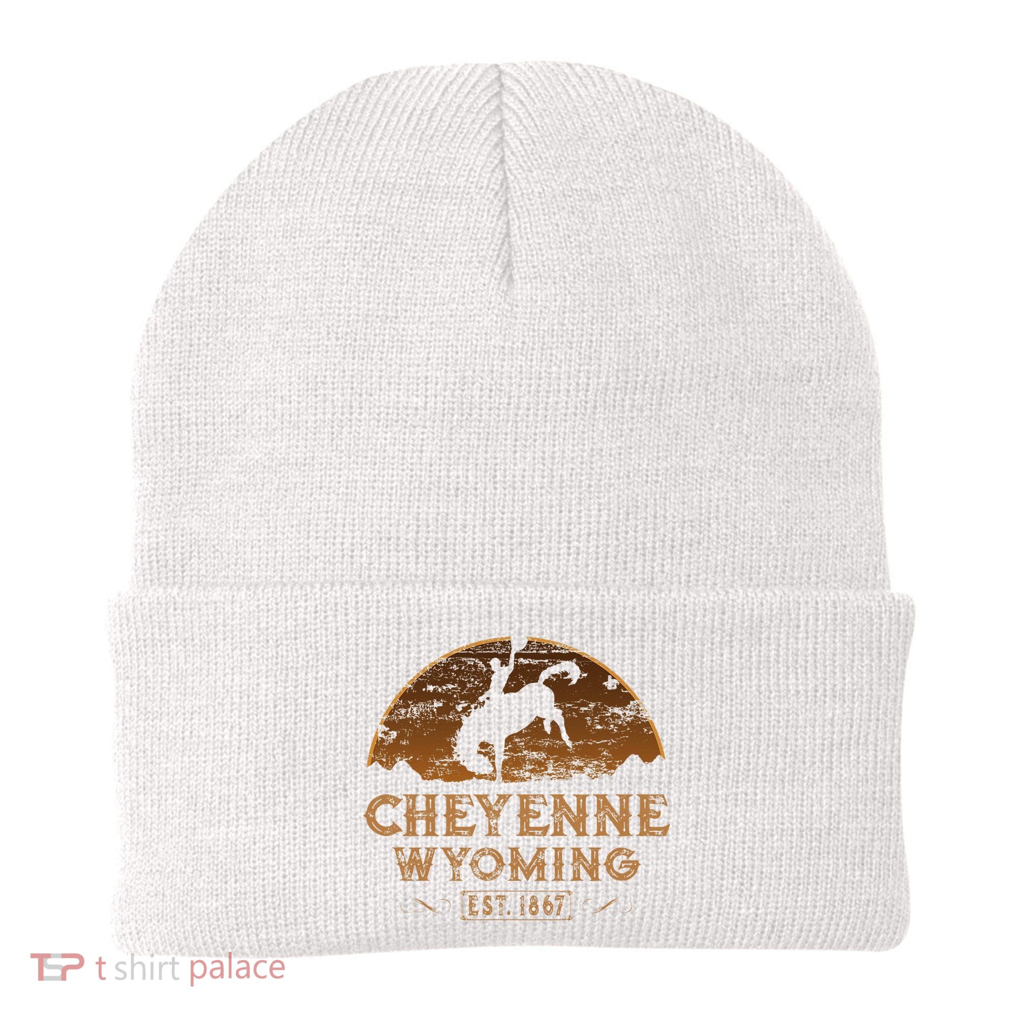 Cheyenne Wyoming WY Rodeo Cowboy Beanie
