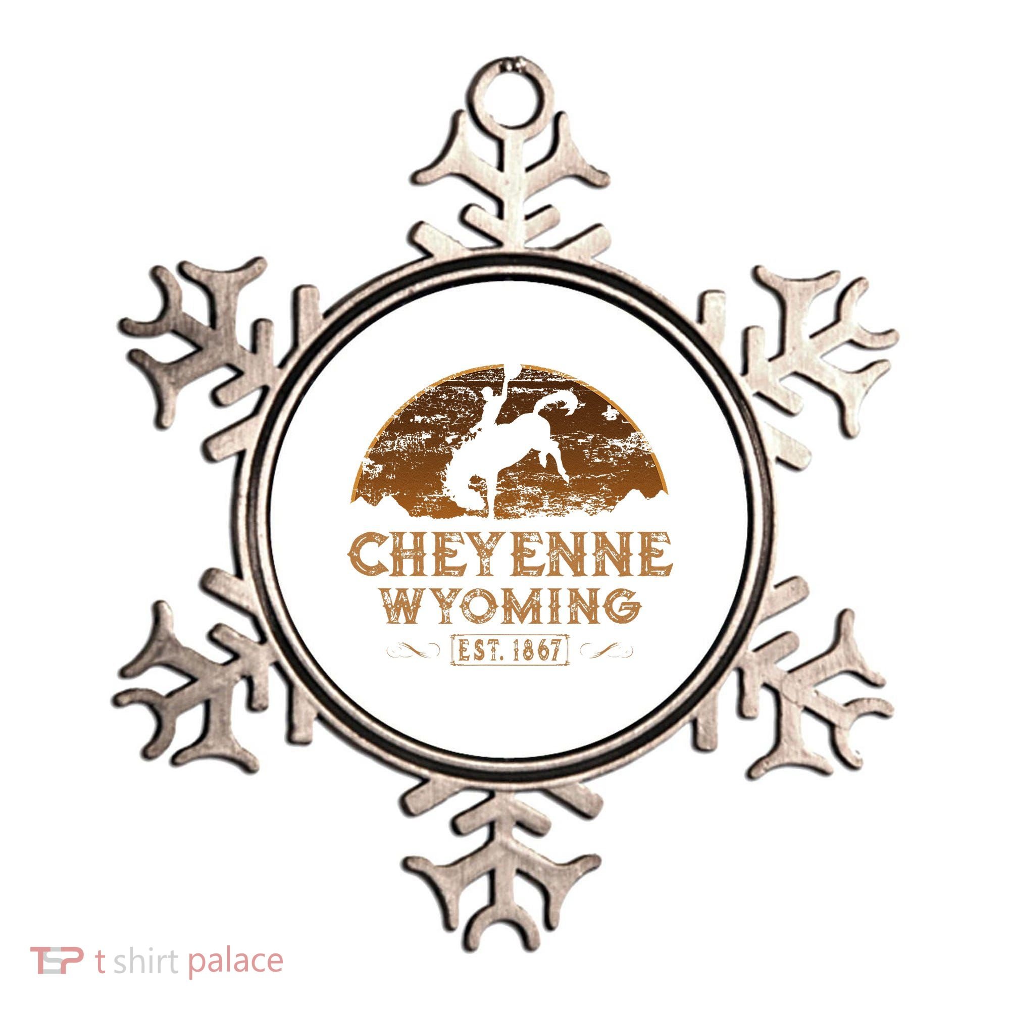 Cheyenne Wyoming WY Rodeo Cowboy Ornament