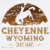 Cheyenne Wyoming WY Rodeo Cowboy Ornament thumb 1