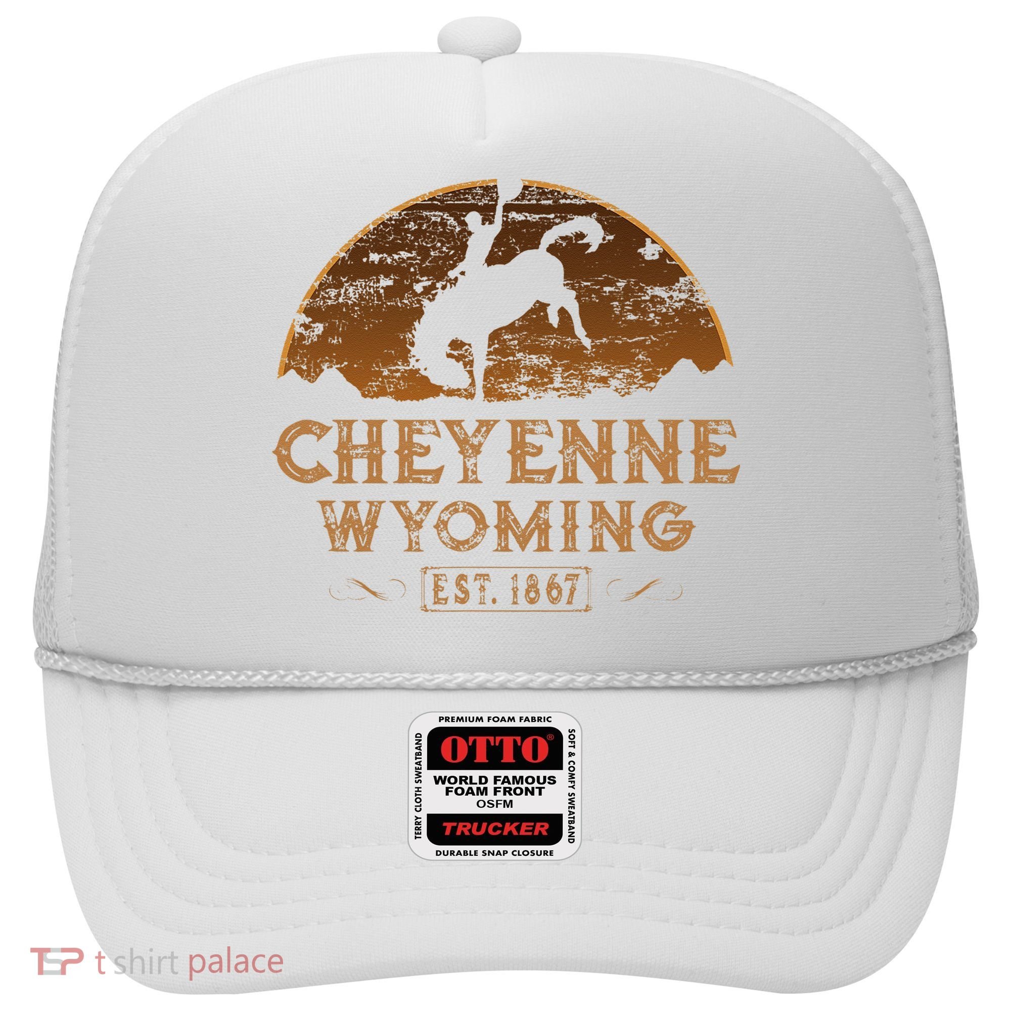 Cheyenne Wyoming WY Rodeo Cowboy Hat