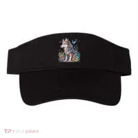 Cute Wolf With Flowers I Wolf Visor thumb 0